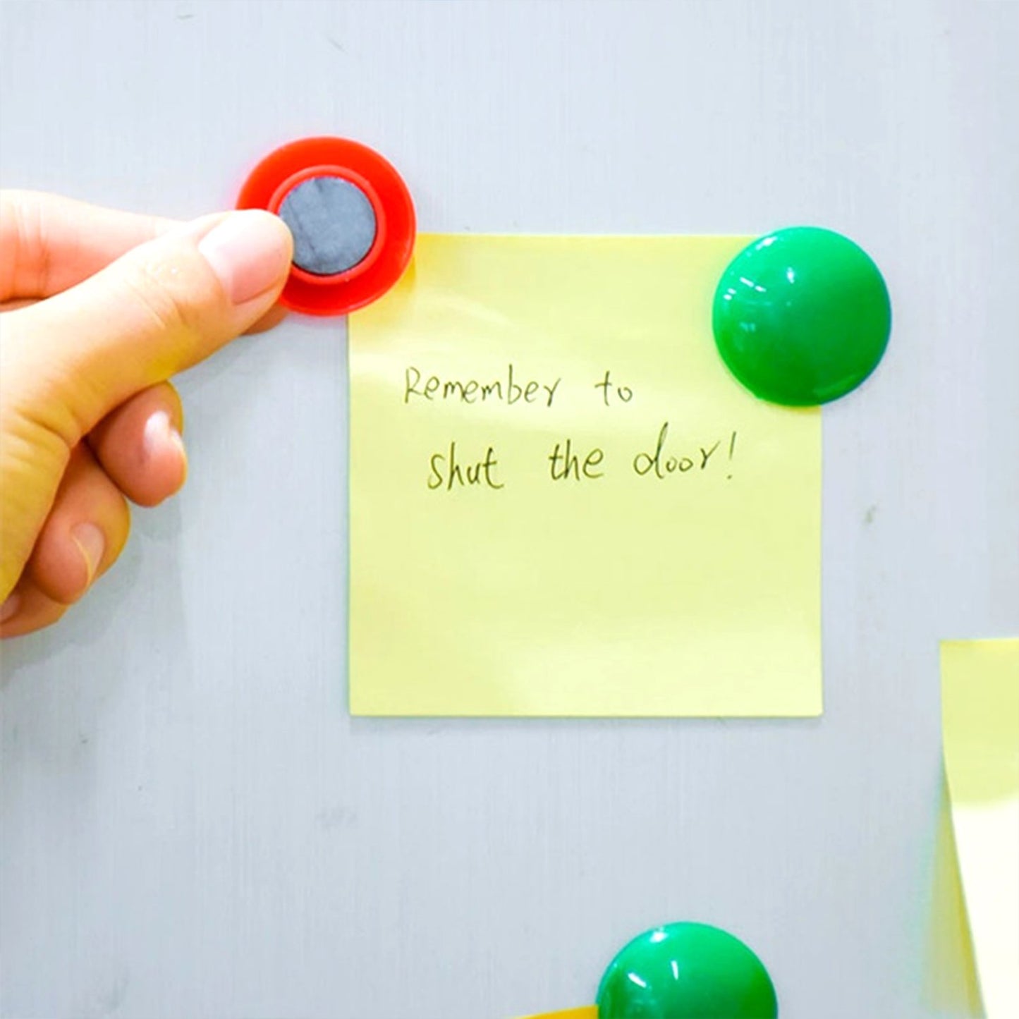 Colorful Board Magnets Circular Plastic Buttons - Happy Price - Image 2