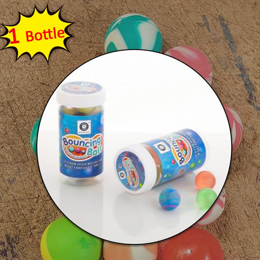 Crazy Bouncy Jumping Balls Set Of 14pcs - Happy Price - Image 1