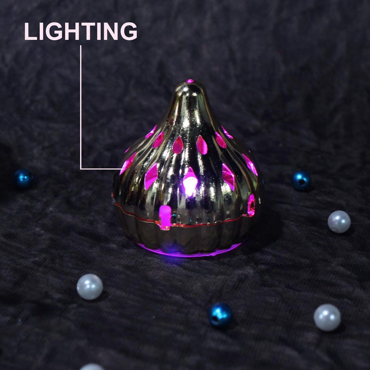 Multicolor Modak Shaped Color Changing Led Light (1 Pc) - Happy Price - Image 4