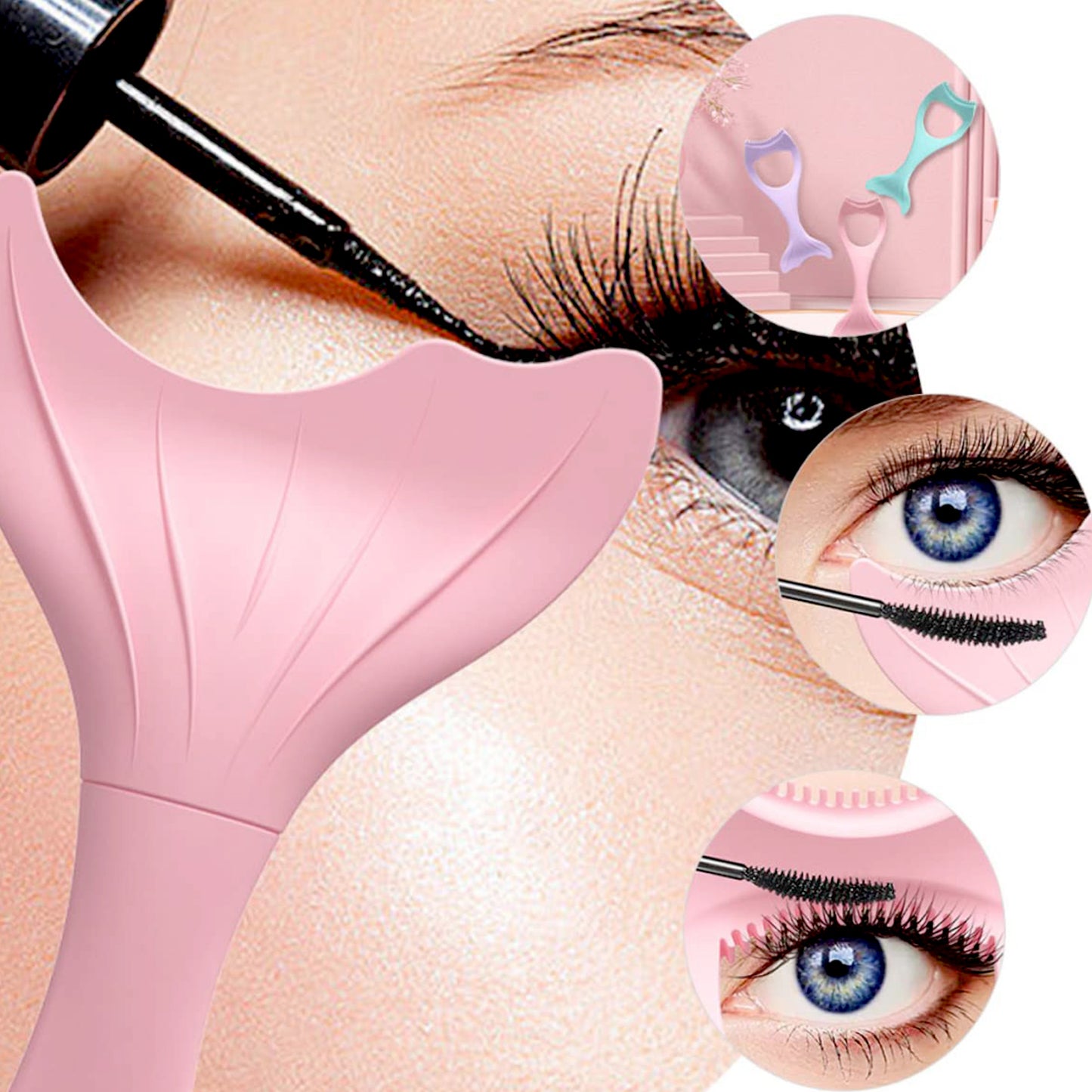 Multifunctional Silicone Makeup Aid for Eyeliner & Mascara (1 Pc) - Happy Price - Image 5