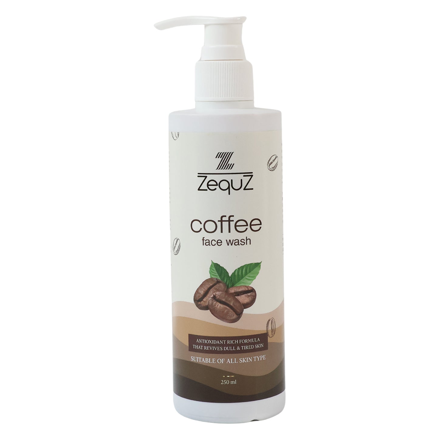 Zequz Coffee Face Wash - 250 ML, Deep Cleansing & Skin Revitalizing - Happy Price - Image 2