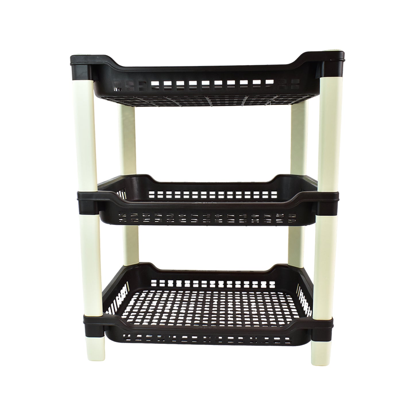 Apex Big Multi Use Plastic Storage Rack  3-tier (1 Pc) - Happy Price - Image 4