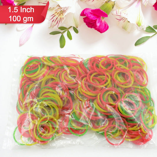 Rubber Band For Officehome And Kitchen Accessories Item Products Elastic Rubber Bands Flexible Reusable Nylon Elastic Unbreakable For Stationery School Multicolor