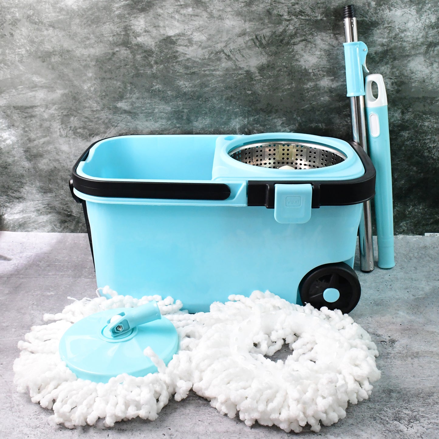 Premium 360 Spin Cleaning Mop Set - Happy Price - Image 3