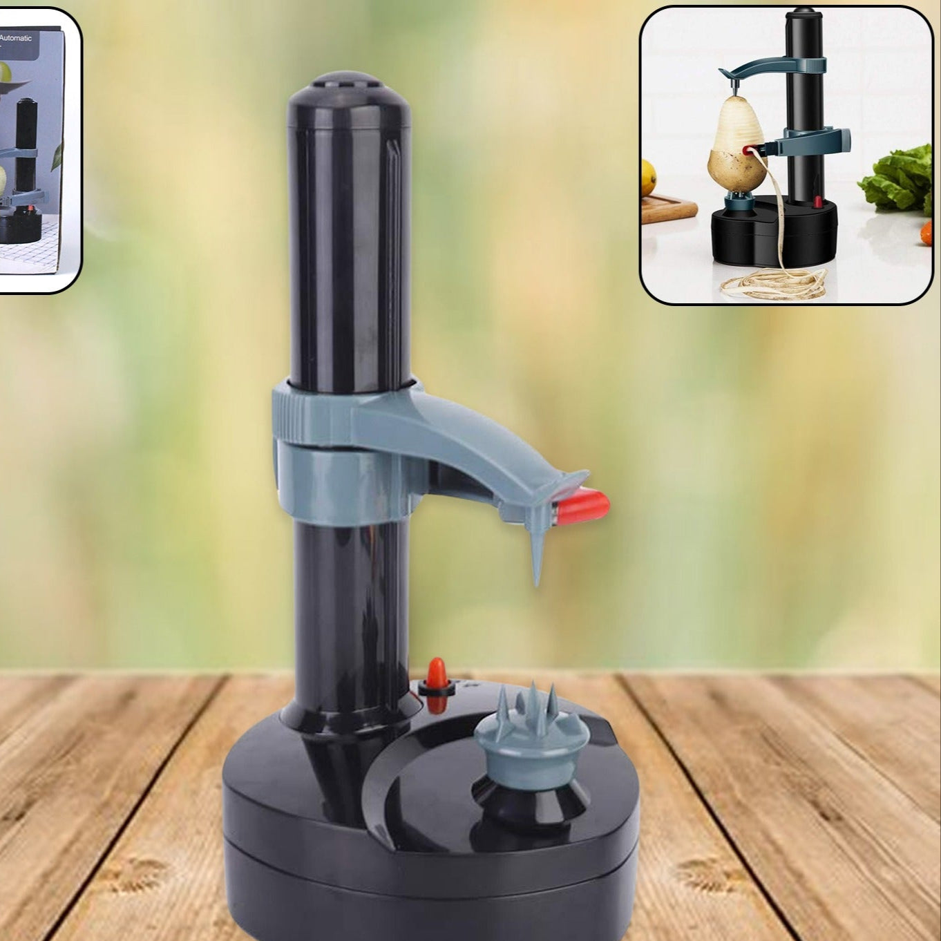 Multipurpose Electric Vegetable Fruit Peeler Automatic Potato Peeler (1 Pc) - Happy Price - Image 1