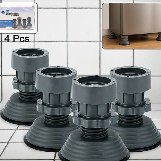 Adjustable Multipurpose Antivibration For Appiances (Set Of 4pc) - Happy Price - Image 1