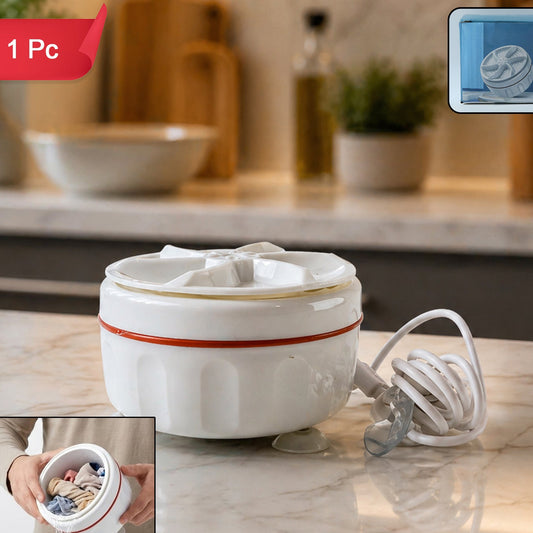 Portable Mini Electric Washing Machine (1 Pc)