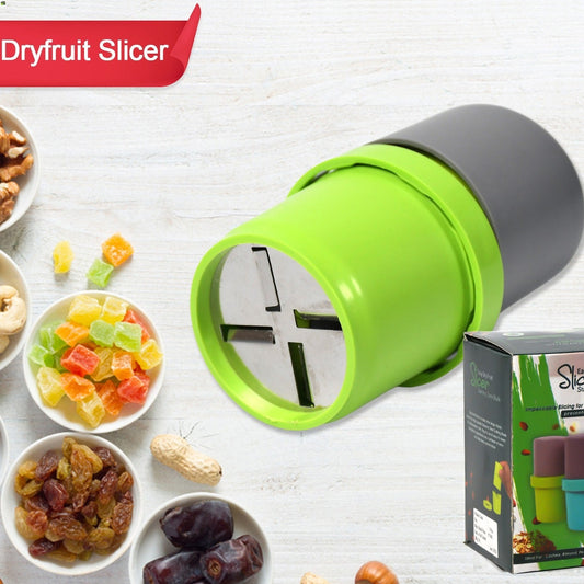 Plastic Dry Fruit And Paper Mill Grinder Slicer Chocolate Cutter And Butter Slicer With 3 In 1 Blade Standard Multicolor - Happy Price - Image 1