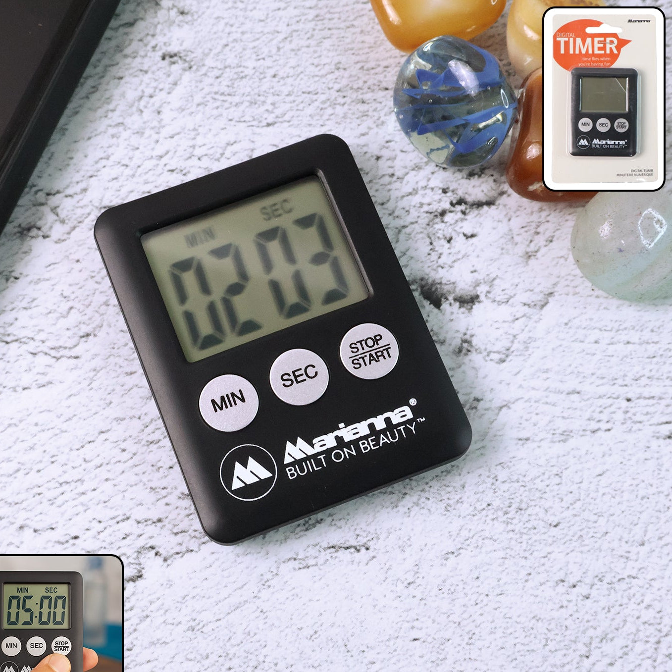 Digital Kitchen Timer with Loud Alarm - 1 Pc - Happy Price - Image 1