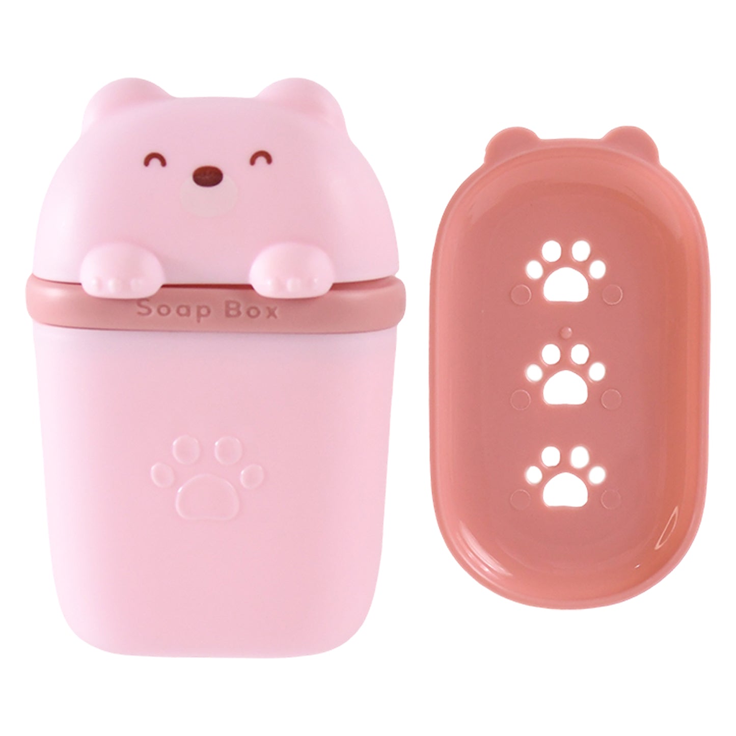 Cute Bear Shaped Soap Case (1 Pc) - Happy Price - Image 2