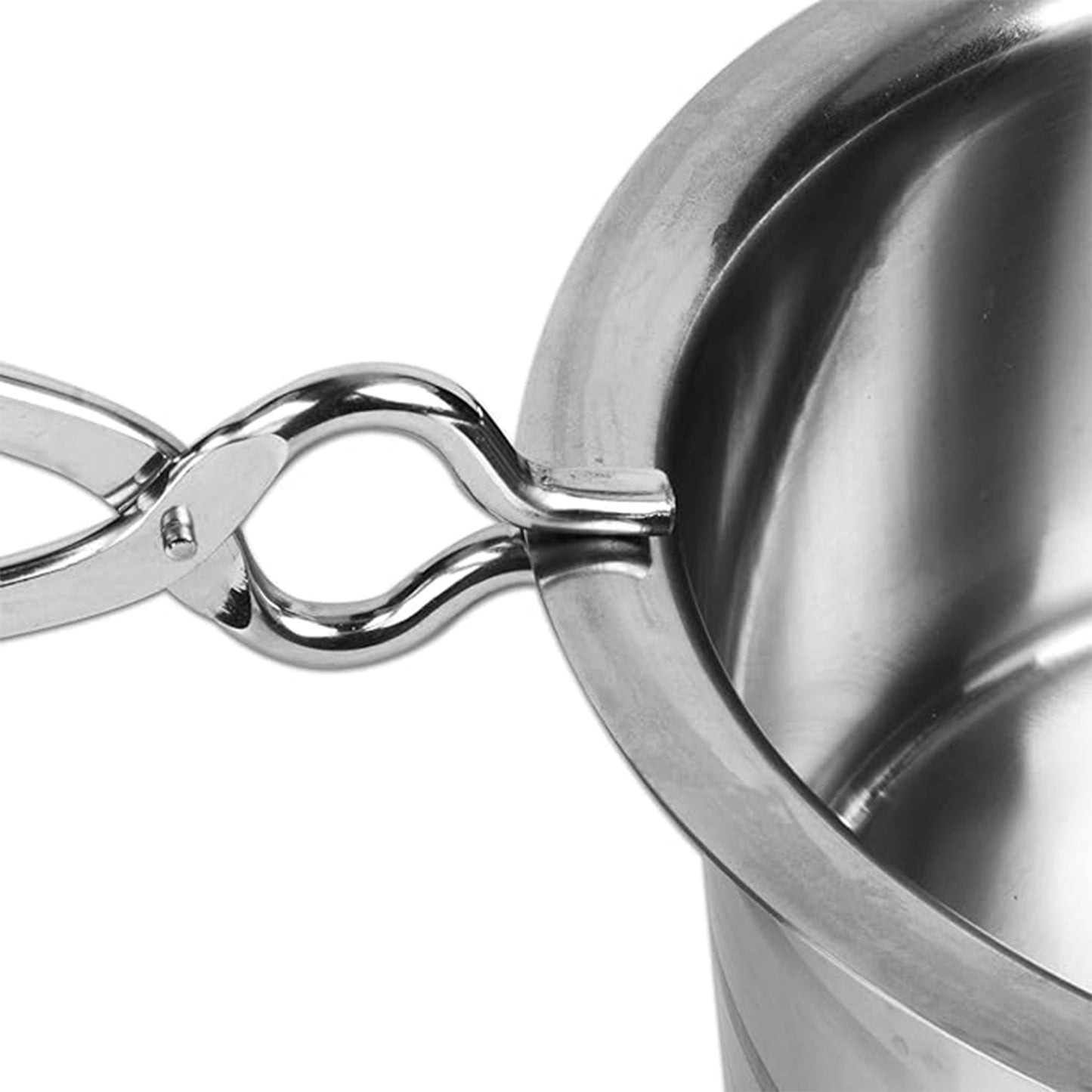 Apex Full Round Sansi  Heavy-duty Stainless Steel Pakkad  Strong Grip (1 Pc) - Happy Price - Image 5