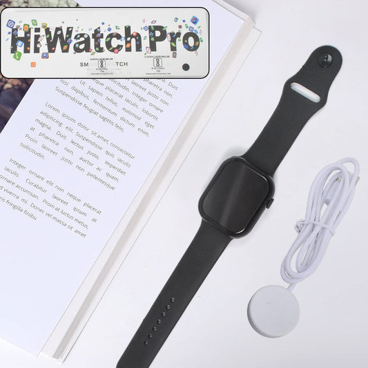 Tx10 Pro Max Large Display Wireless Charging Smartwatch (1 Pc) - Happy Price - Image 1
