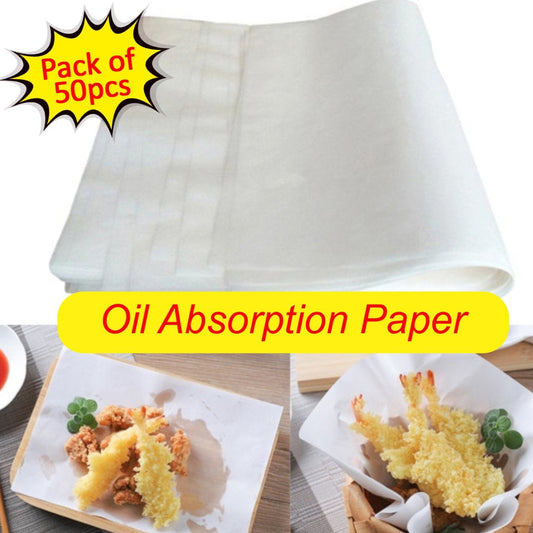 Oil Absorbing Sheets Cooking Paper - Happy Price - Image 1