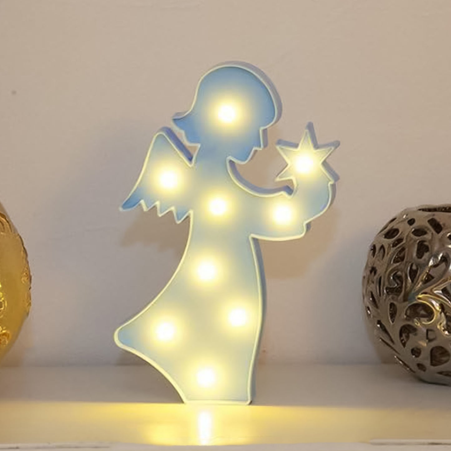 Led Night Light Coconut Tree Light Romantic Table Lamp (1 Pc  Battery Not Included) - Happy Price - Image 6