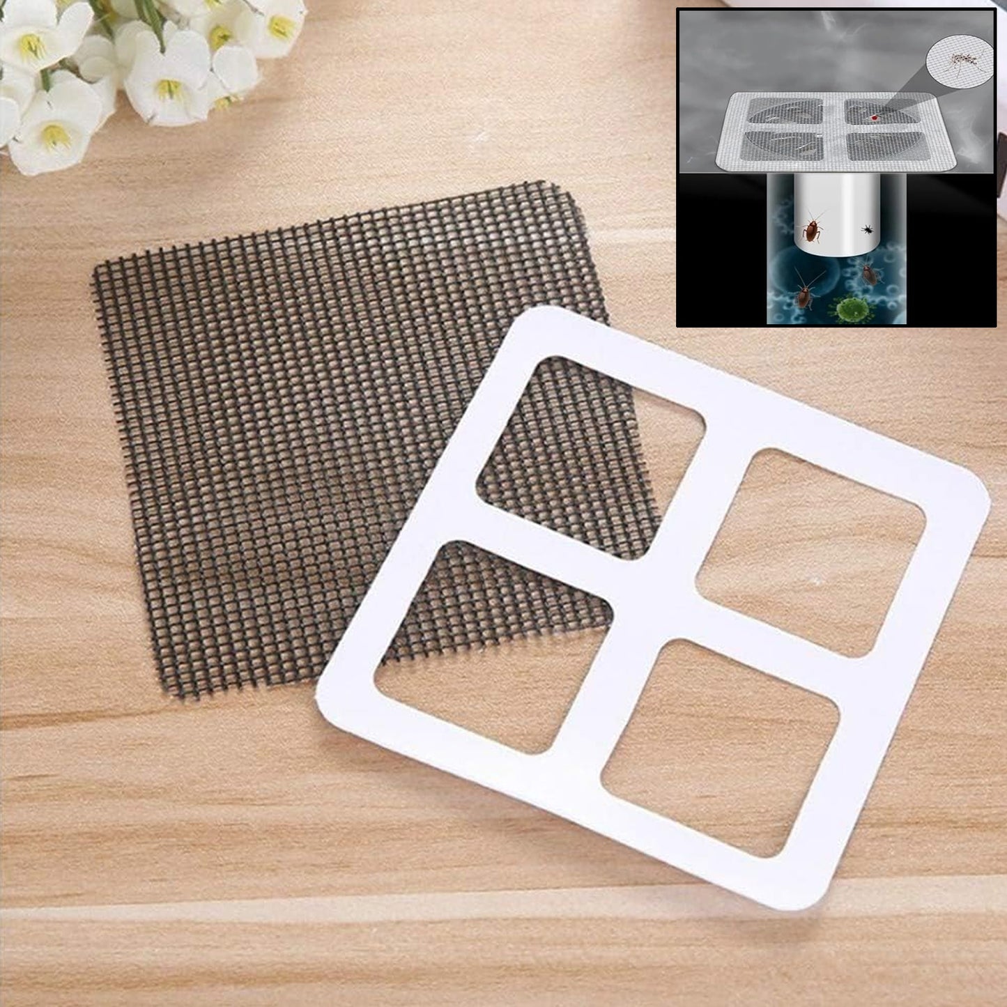 Window Screen Repair Tape (1 Pc  4  4 Inch) - Happy Price - Image 2