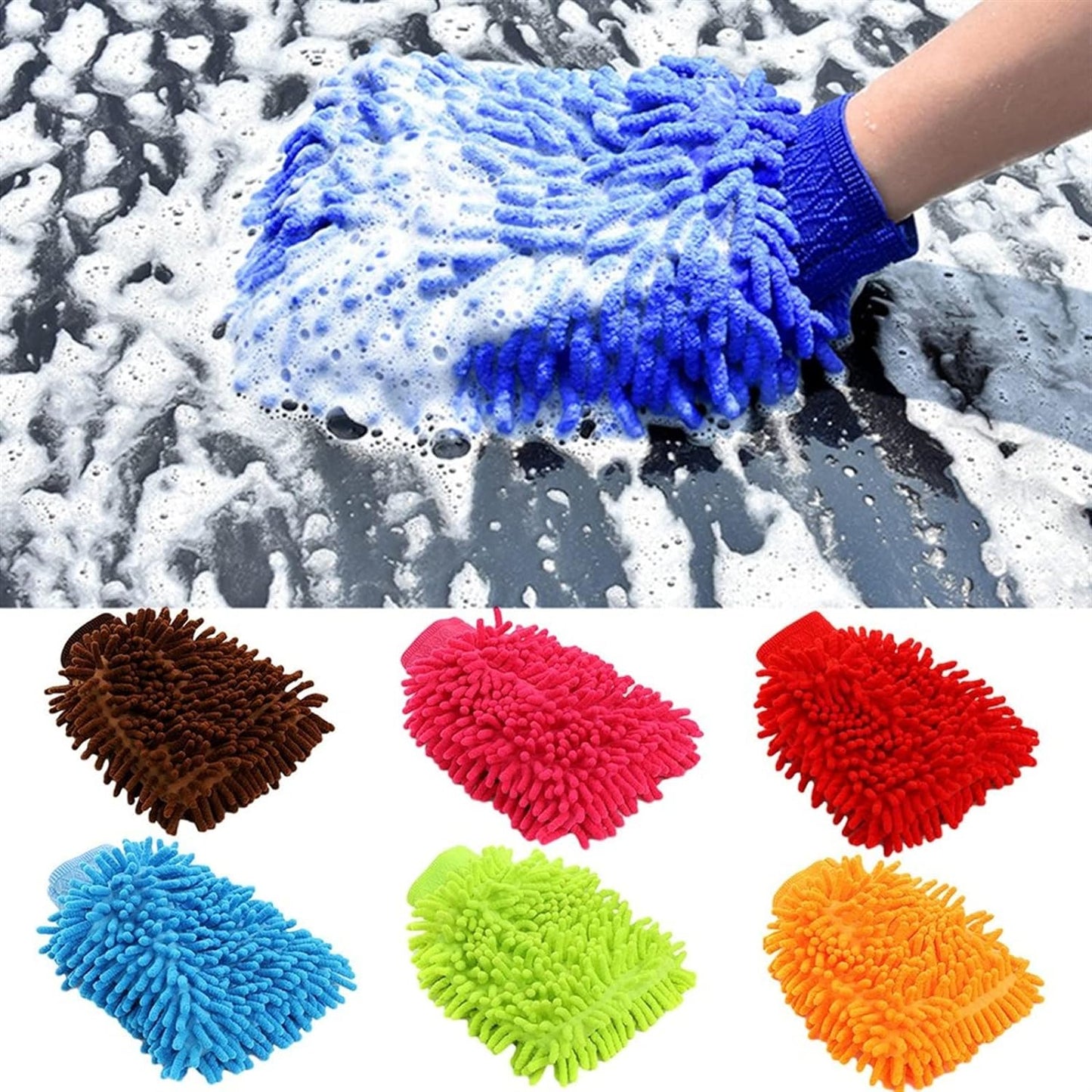 Double Sided Microfiber Hand Glove Duster - Happy Price - Image 2