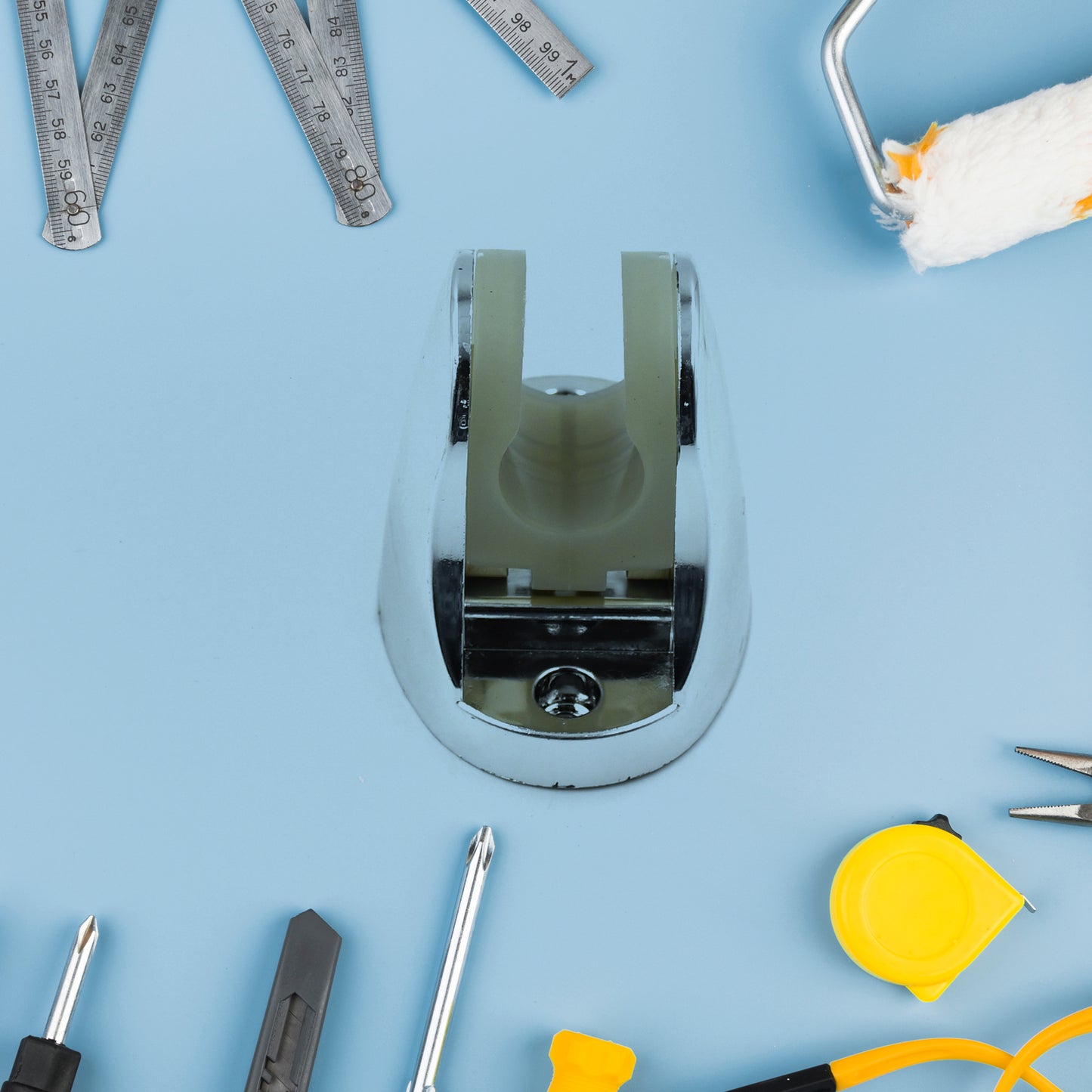 Adjustable Hand Shower Holder With Fixing Screws Adjustable Bracket For Bathroom - Happy Price - Image 2