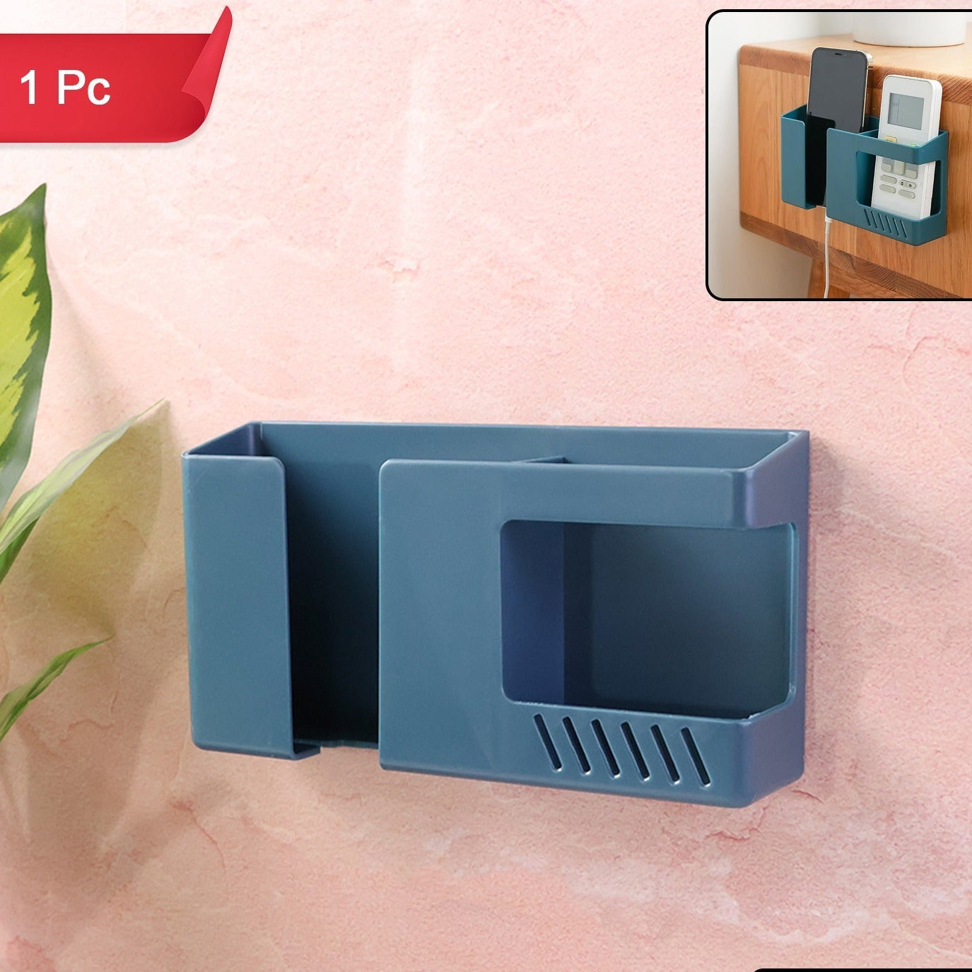 Wall Mount Organizer for Mobile & Remote (1 Pc) - Happy Price - Image 1