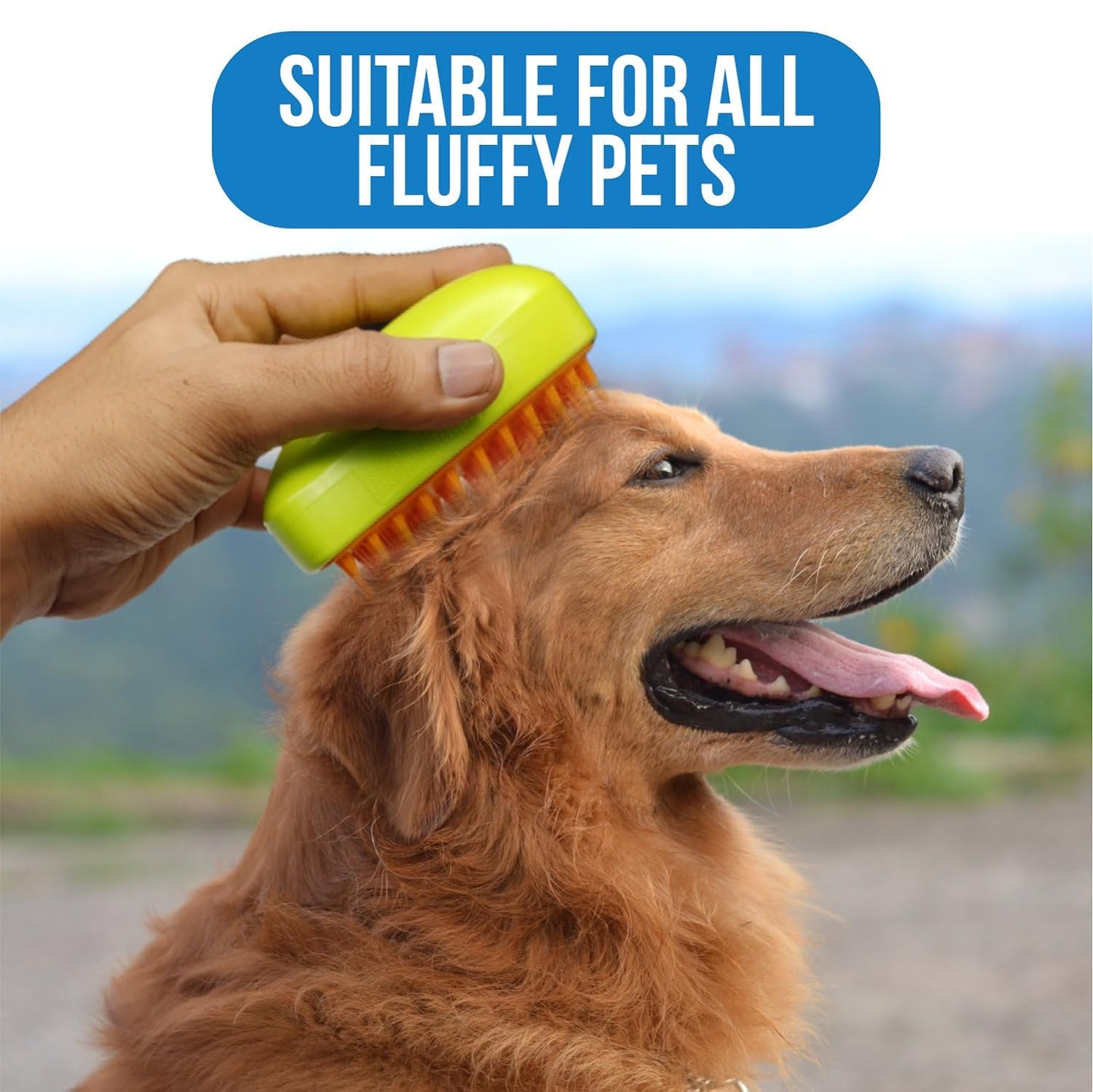 3 In1 Cat Steamy Brush Self Cleaning Steam Cat Brush Cat Steamer Brush For Massage Cat Grooming Brush Pet Hair Removal Comb For Cat And Dog For Removing Tangled And Loose Hair - Happy Price - Image 5