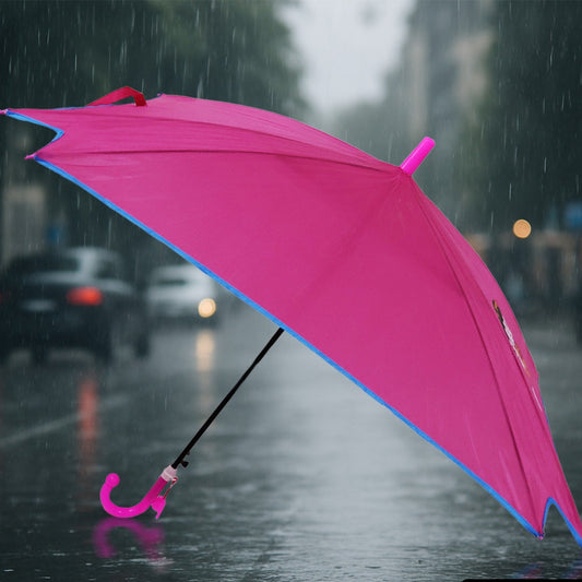 Classic Hook Handle Umbrella  Windproof  Waterproof Rain Protection (1 Pc) - Happy Price - Image 1