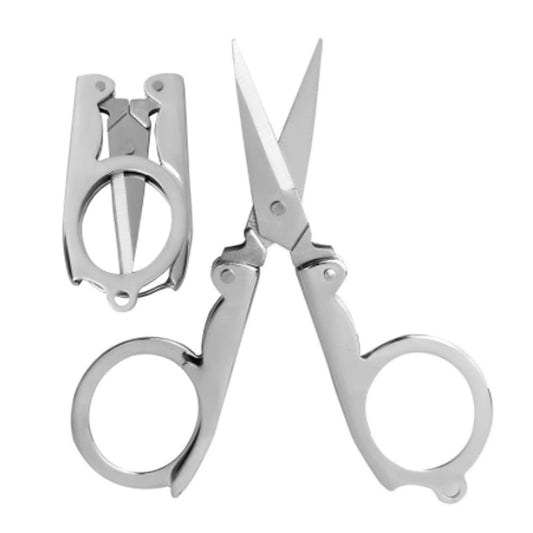 Folding Scissor 3.5inch Used In Crafting And Cutting Purposes For Childrens And Adults. - Happy Price - Image 1