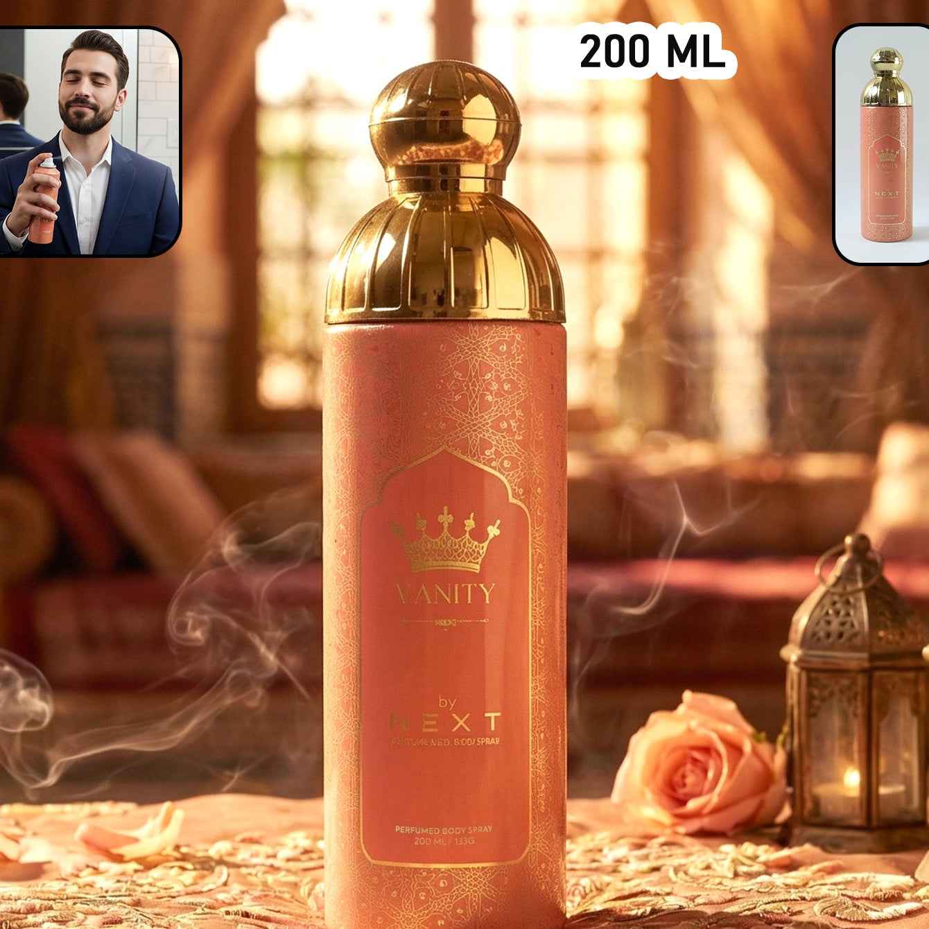 Next Vanity Premium Perfumed Body Spray 200 Ml