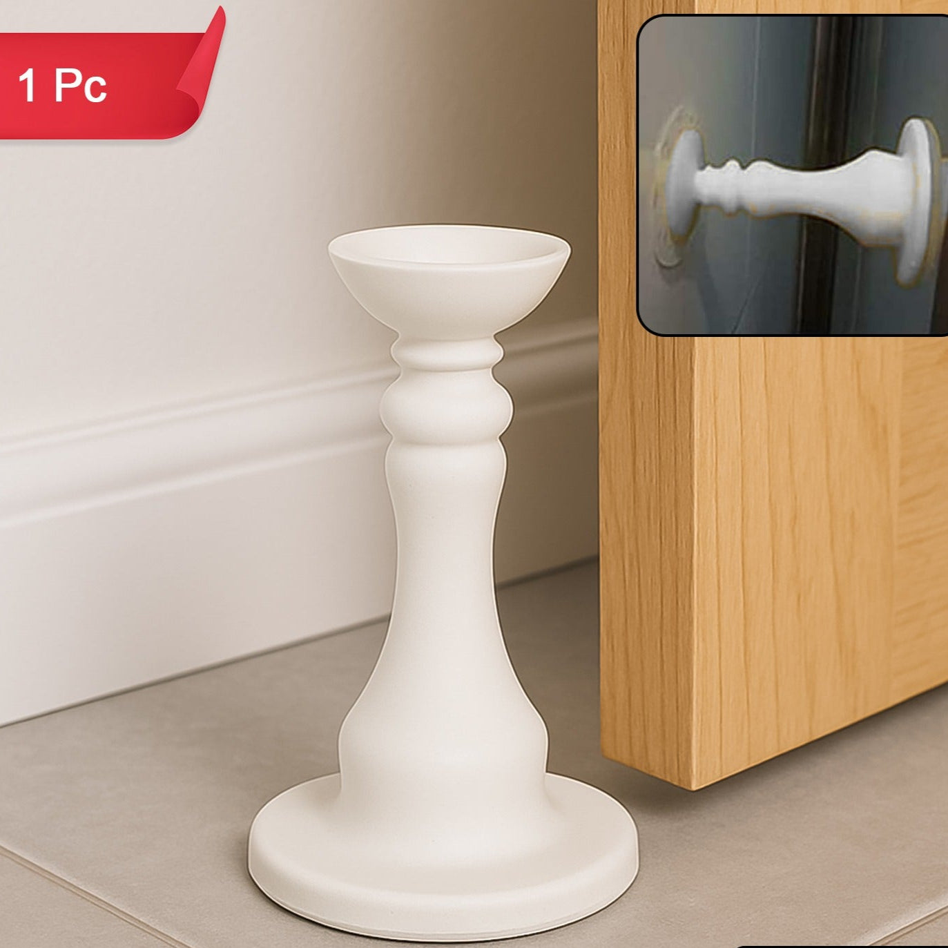 White Washing Machine Door Holder Washing Machine Door Stopper (1 Pc) - Happy Price - Image 1