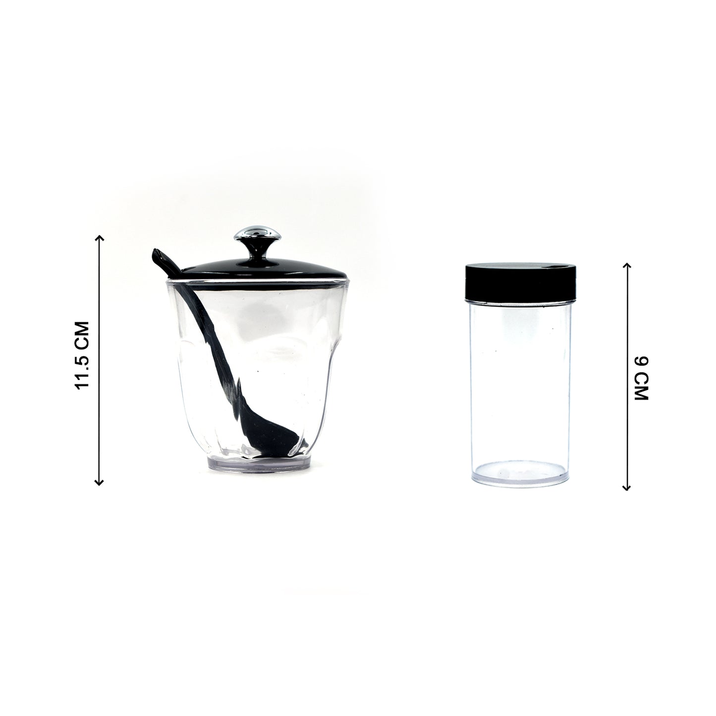 Ganesh Rendy Condiment Set For Kitchen Transparent Jar For Easy To Access Spice 1 Piece Spice Set  (Plastic) - Happy Price - Image 5