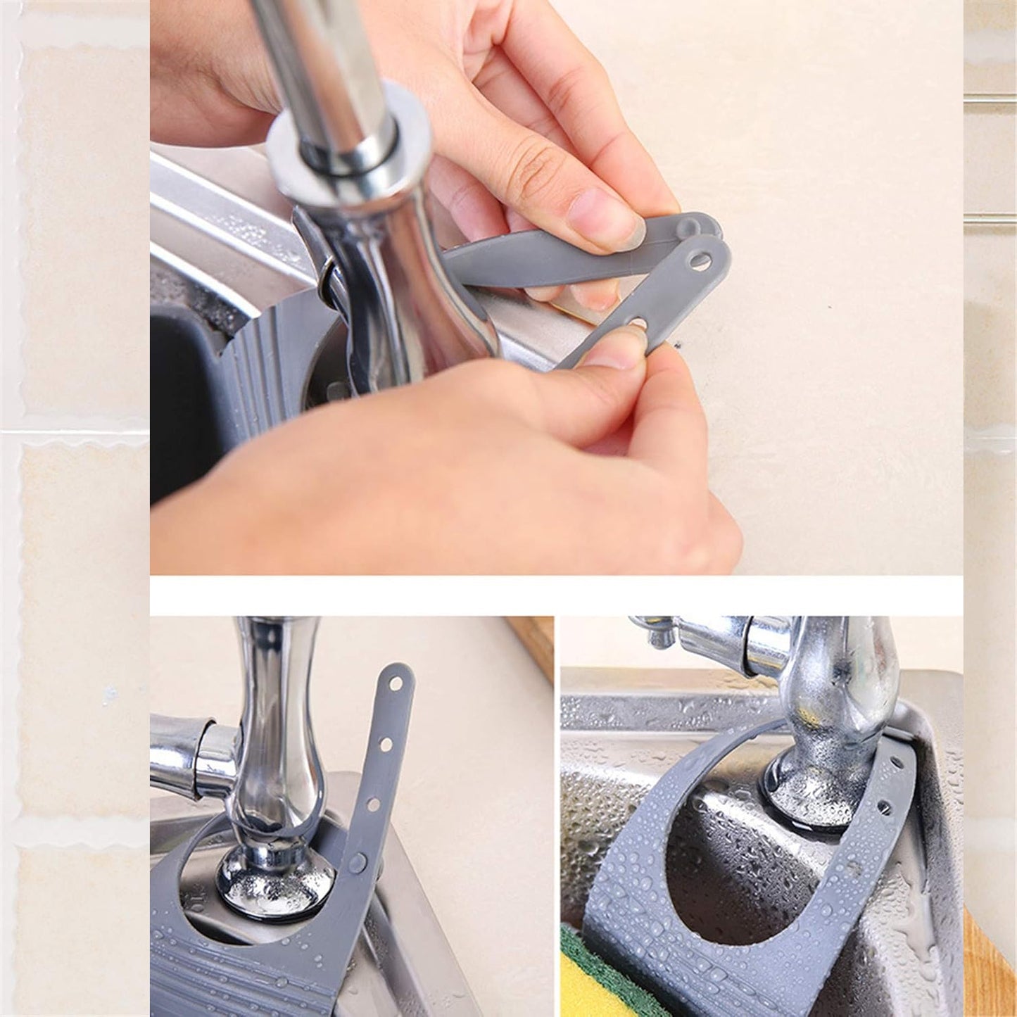 Multifunctional Kitchen Sink Organiser Kitchen Sink Caddy (1 Pc) - Happy Price - Image 3