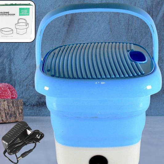 Compact Folding Mini Washing Machine & Dryer Combo for Travel & Small Spaces - Happy Price - Image 1