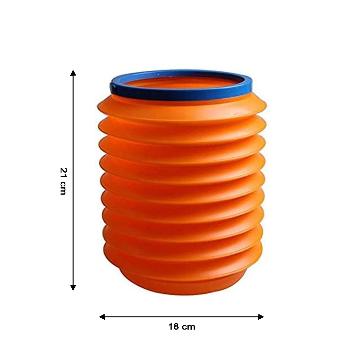 Foldable Storage Bucket  Water Container  Dustbin Multiuse Bucket For Home  Car  Kitchen Use Bucket - Happy Price - Image 5
