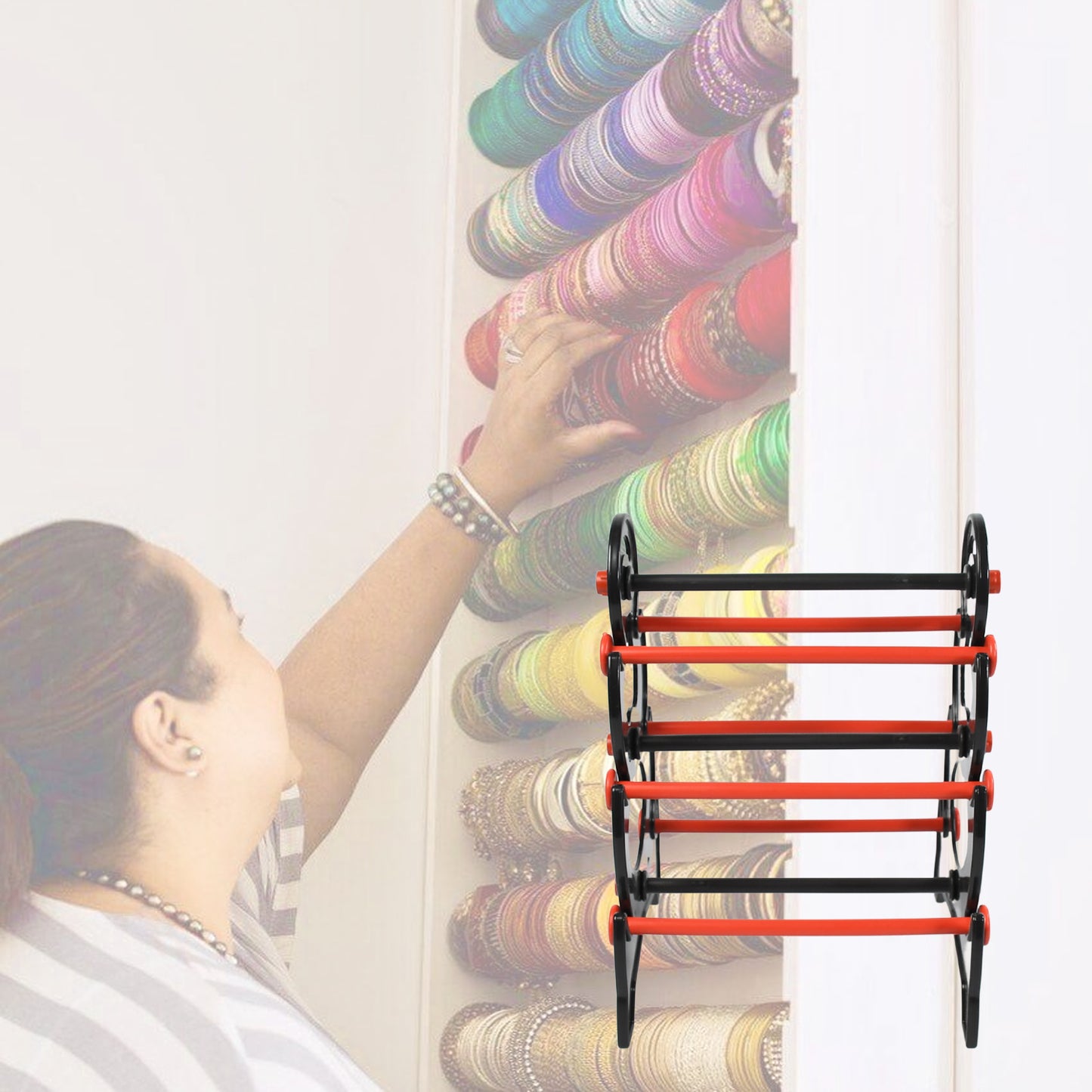 Bangle Stand 3 Step Bangle Storage Organizer Suitable For Display  Home - Happy Price - Image 6