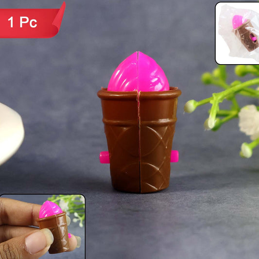 Mini Ice Cream Cone Pretend Play Toy (1 Pc) - Fun Miniature for Kids - Happy Price - Image 1
