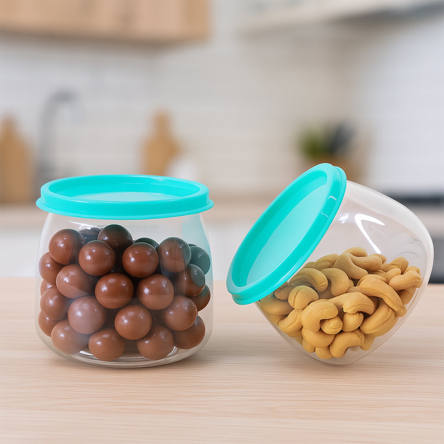 Airtight Storage Containers Set  Approx 900ml (2 Pc) - Happy Price - Image 5