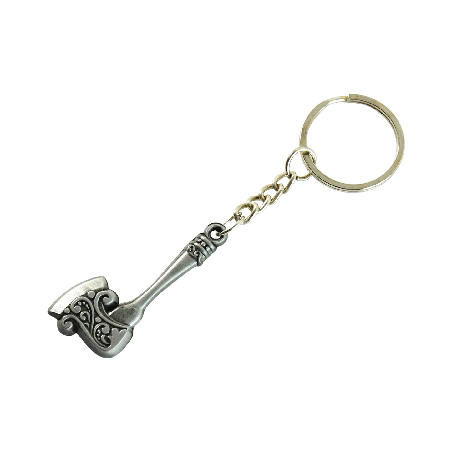 Metal Axe Shape Keychain - Unique Tool Design Key Holder (1 Pc) - Happy Price - Image 2