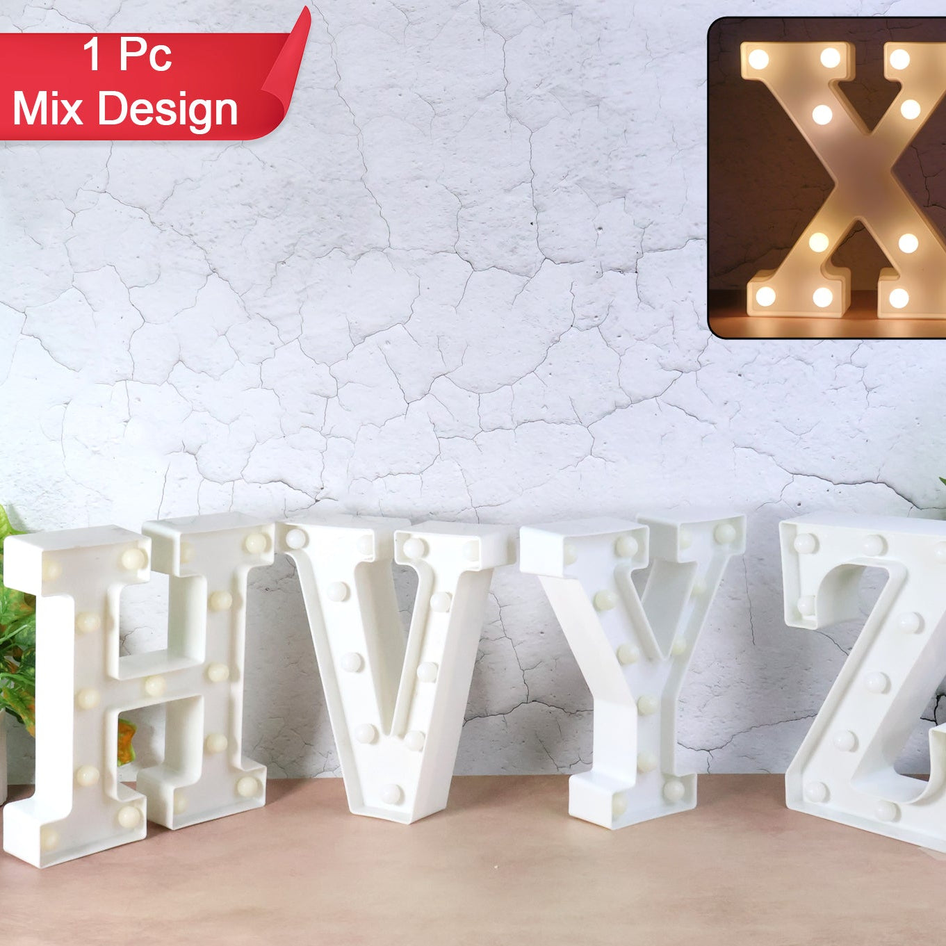 LED Decorative Silhouette Night Light - Battery Operated (1 Pc) - Happy Price - Image 1