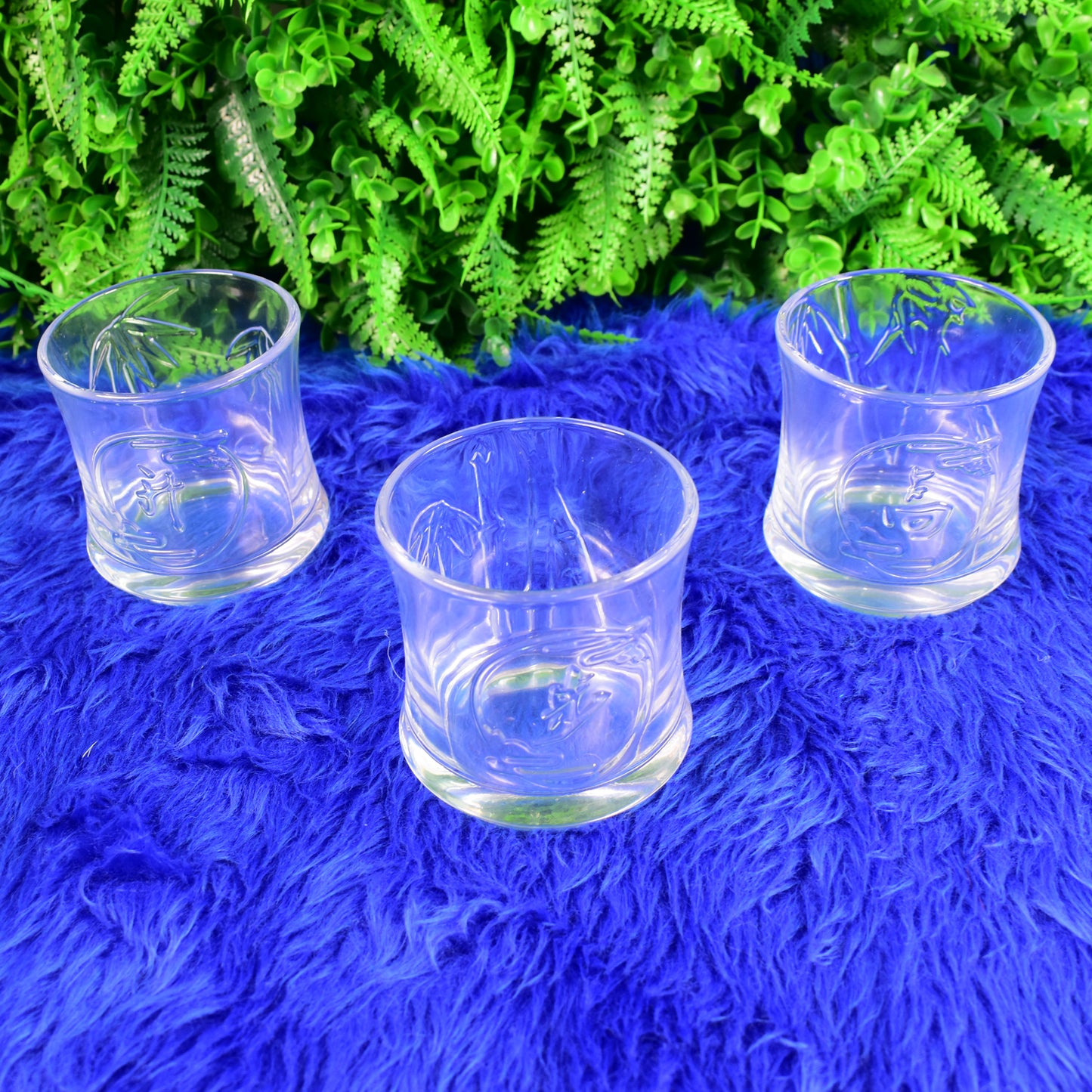 Set of 4 Glass Tumblers & Cups - Transparent Drinkware for Juice, Tea, Coffee - Happy Price - Image 4