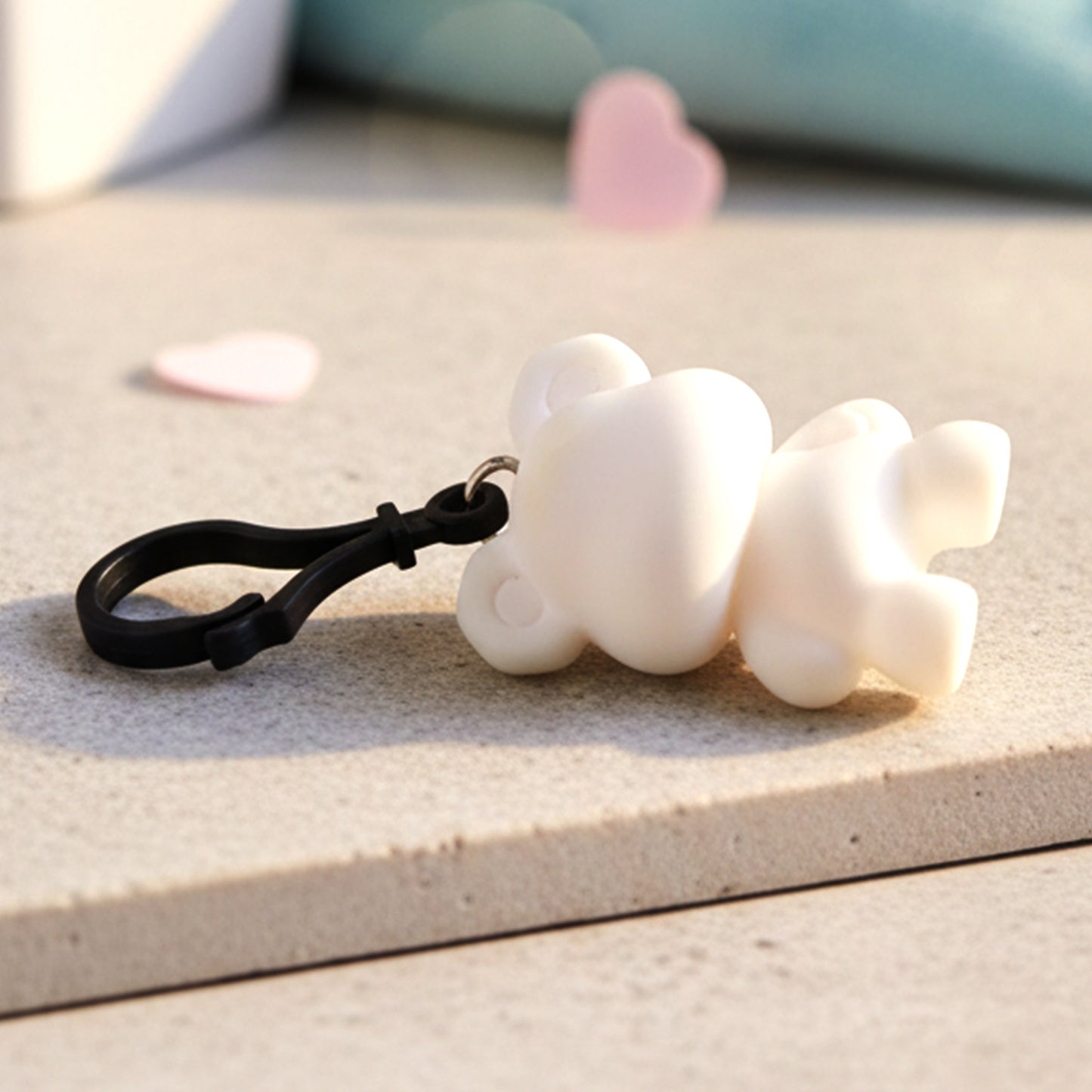Cute Cartoon Bear Keychain Charm - 1 Pc - Happy Price - Image 6