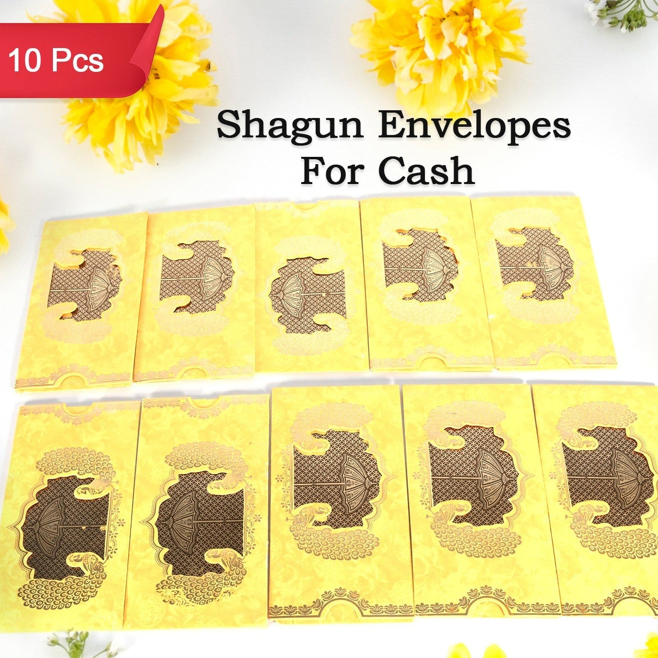 Premium Gift Envelopes for Cash Gifts - Pack of 10 - Happy Price - Image 1