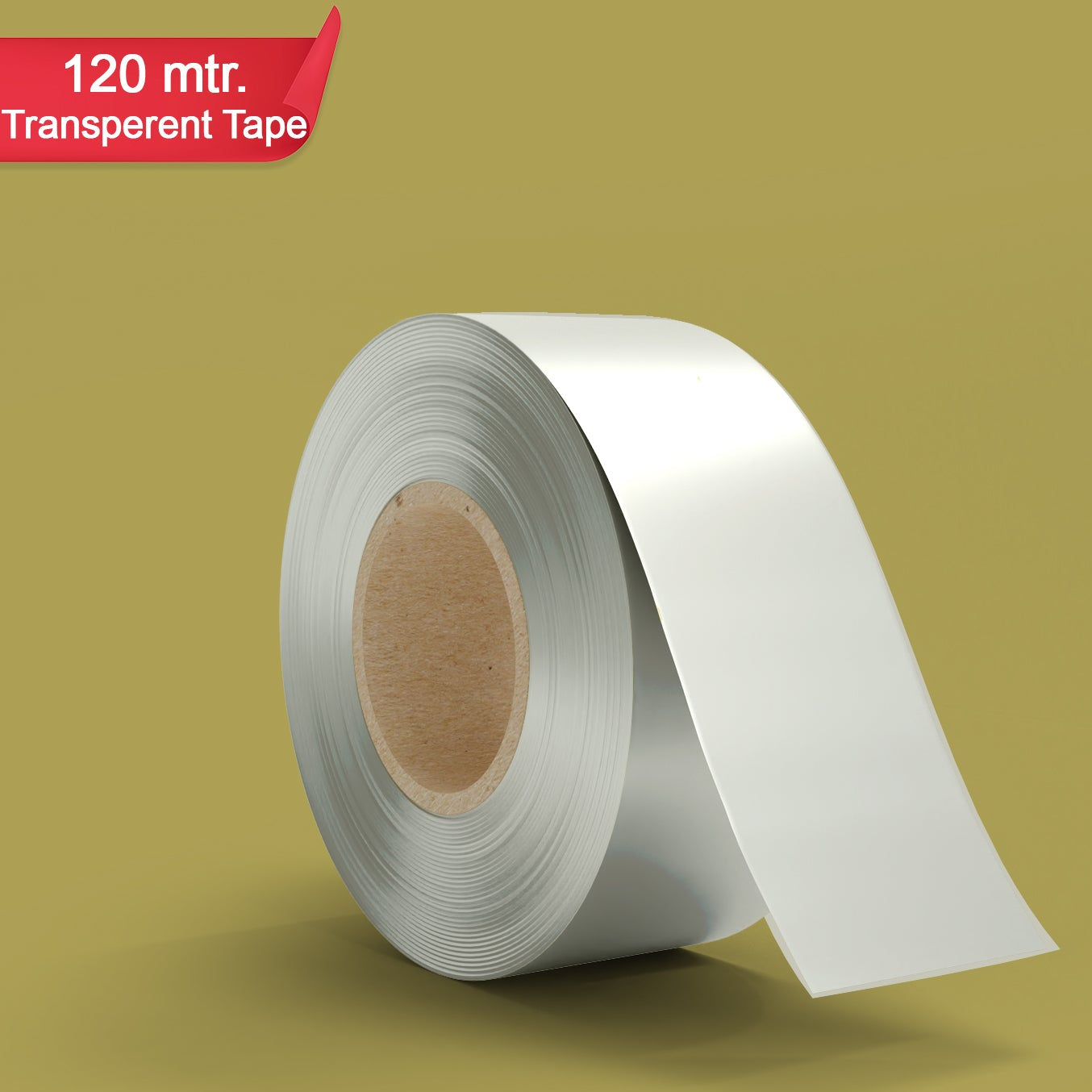 High Adhesive Transparent Tape For Home Packaging. (120 Meter) - Happy Price - Image 1