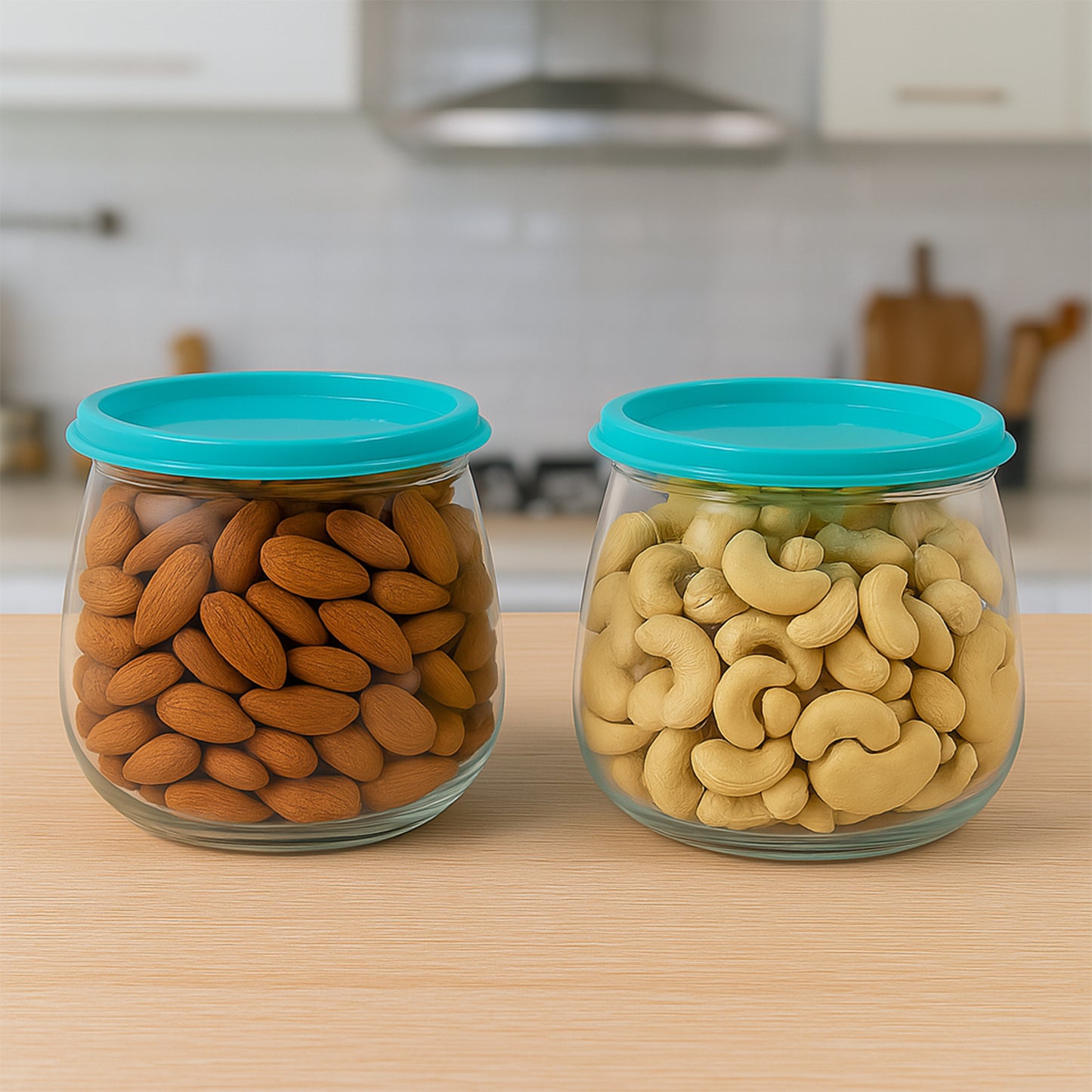 Airtight Storage Containers Set  Approx 900ml (2 Pc) - Happy Price - Image 4