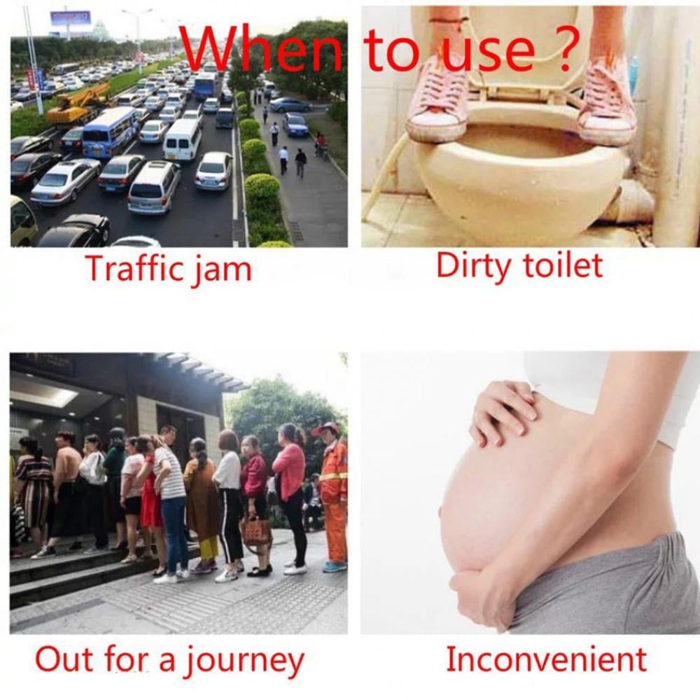 Portable Stand Pee Used For Peeing For Women Both Of Us During Emergencies And Requirements. - Happy Price - Image 6