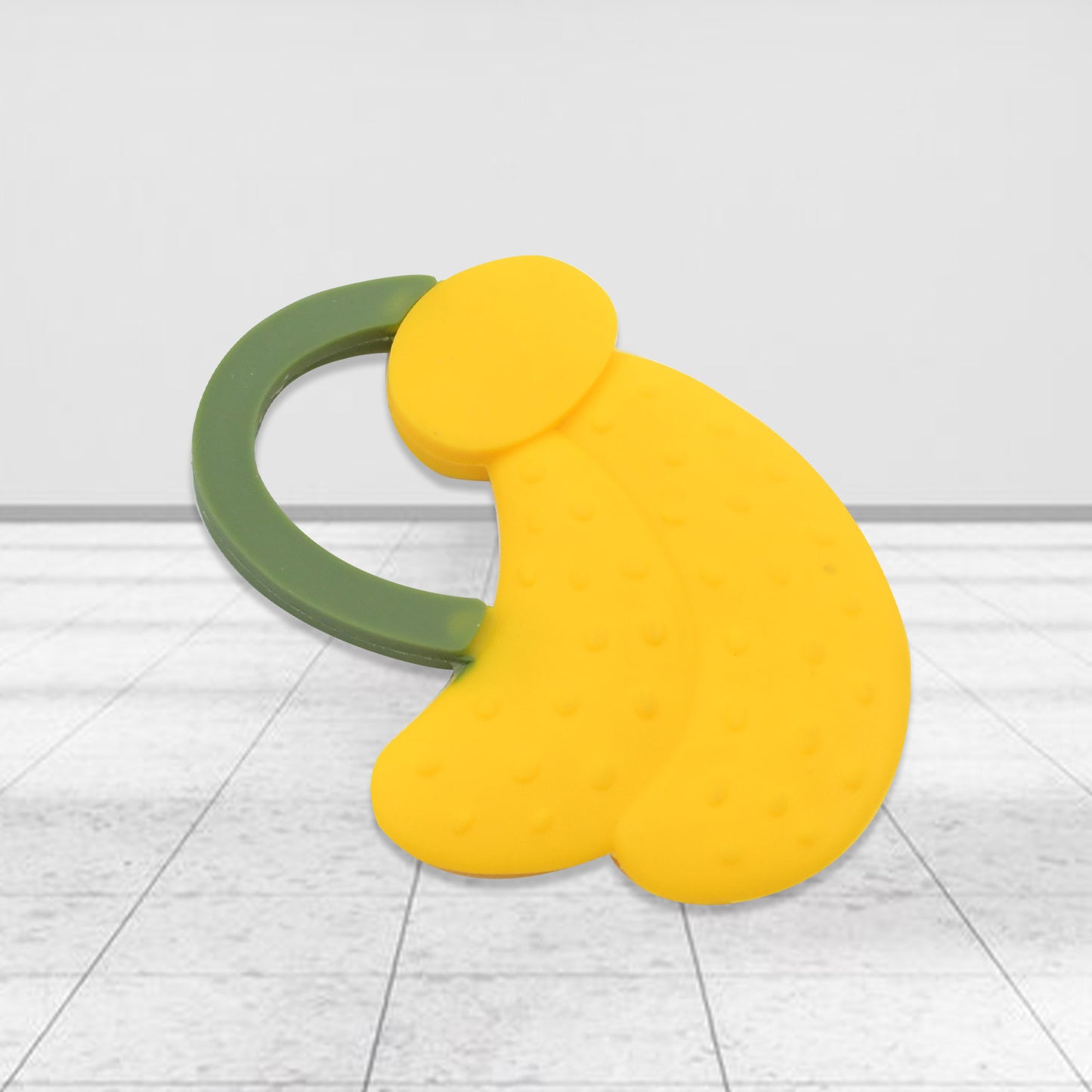 Baby Silicone Teether Fruit Teether For Toddlers100 Food Grade Silicone Teether Non-toxic  Latex Free Suitable For Kids Above 3 Months - Grapes Banana Watermelon (1 Pc ) - Happy Price - Image 5