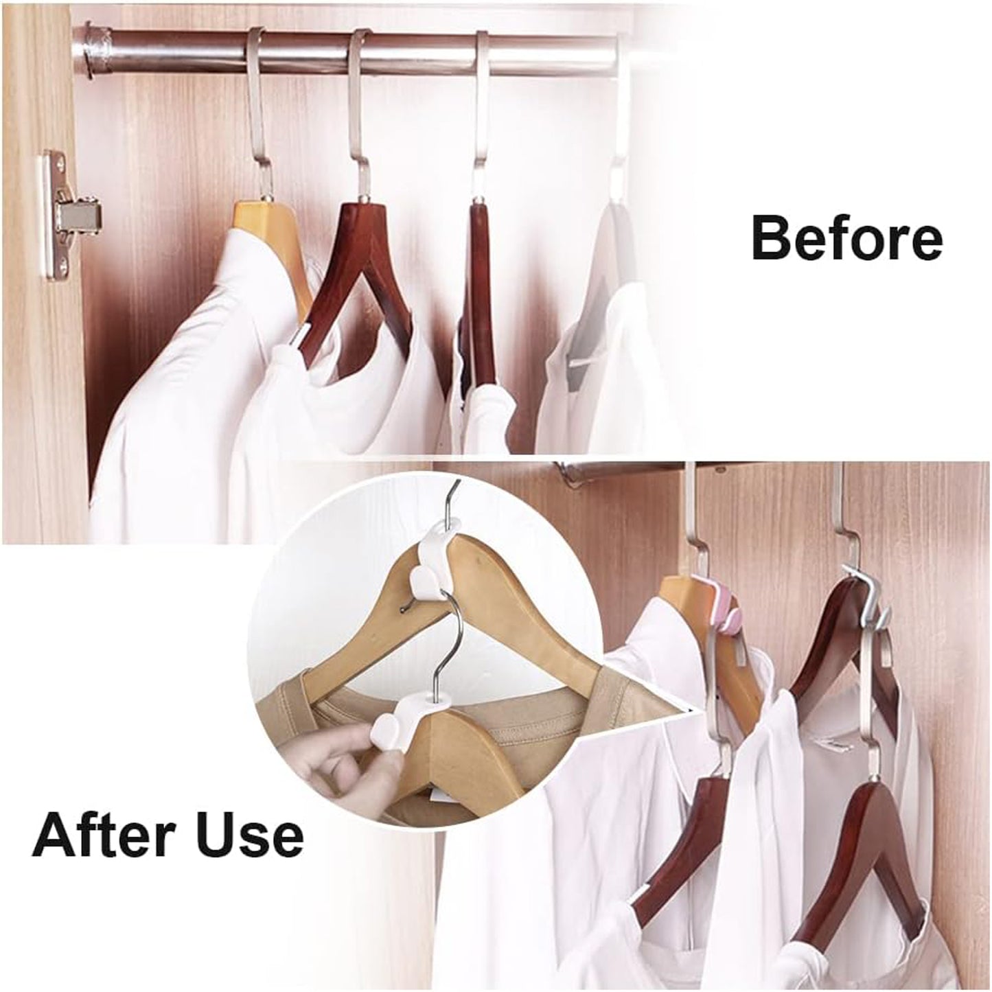 Multipurpose Plastic Hanger Hooks (10 Pc) - Happy Price - Image 6