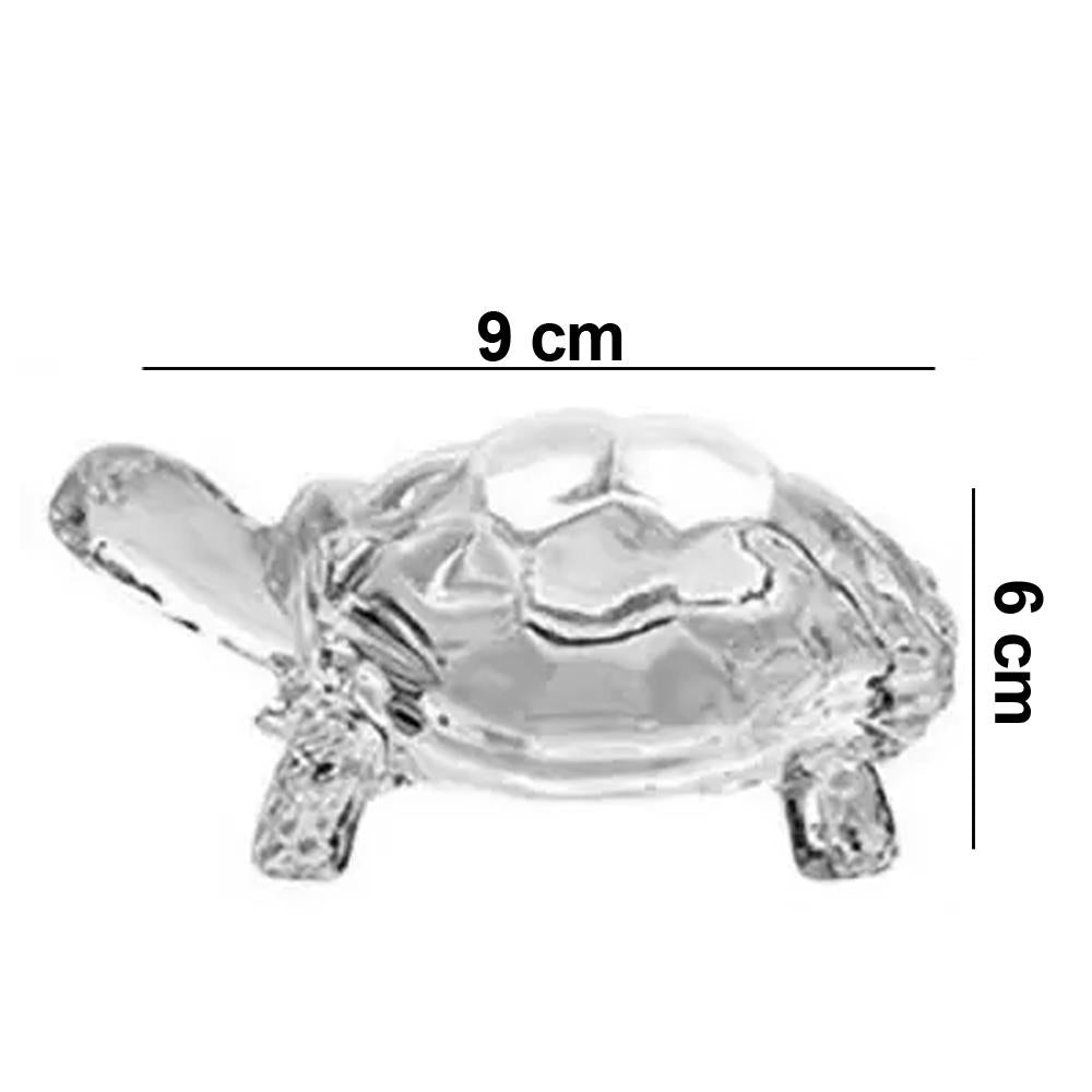 Crystal Glass Tortoise Figurine for Vastu and Feng Shui - Happy Price - Image 6