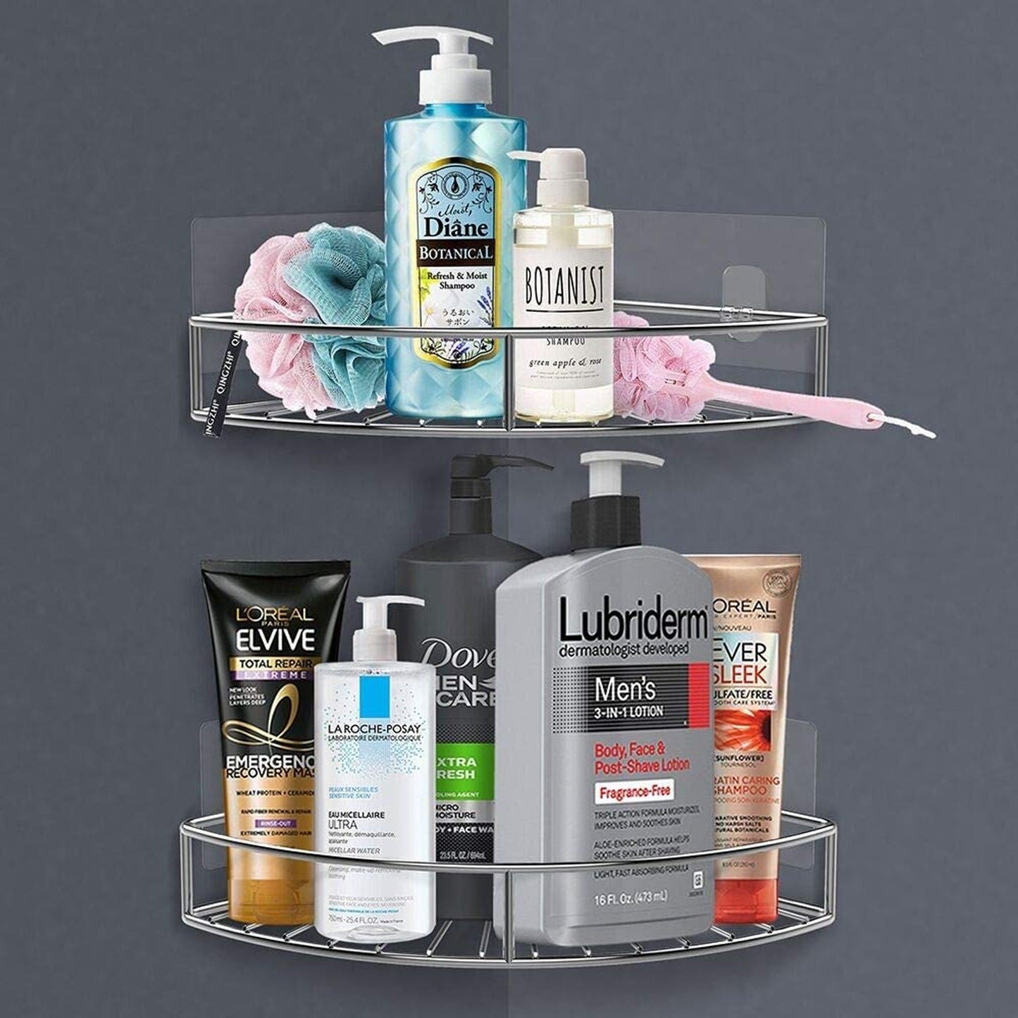 1 Pc Shower Caddy Corner For Holding And Storing Various Household Stuffs And Items Etc. - Happy Price - Image 2