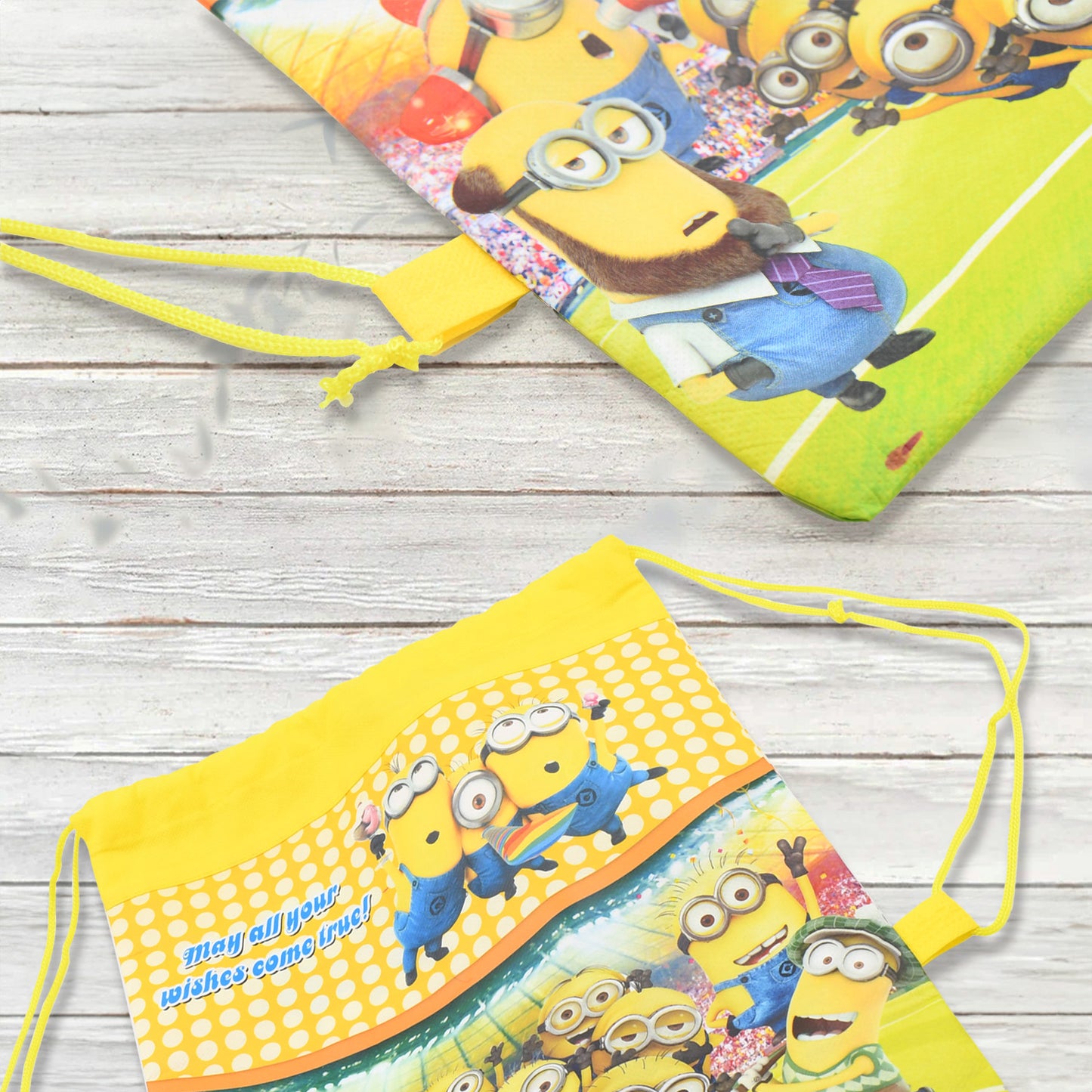 Small Dori Bag For Kids Favour Haversack Bag Birthday Party Return Gift Drawstring Dori Backpack Drawstring Backpack - Happy Price - Image 3