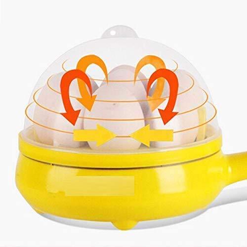 2150 Multi Functional Electric 2 In 1 Egg Frying Pan With Egg Boiler Machine Measuring Cup With Handle - Happy Price - Image 5