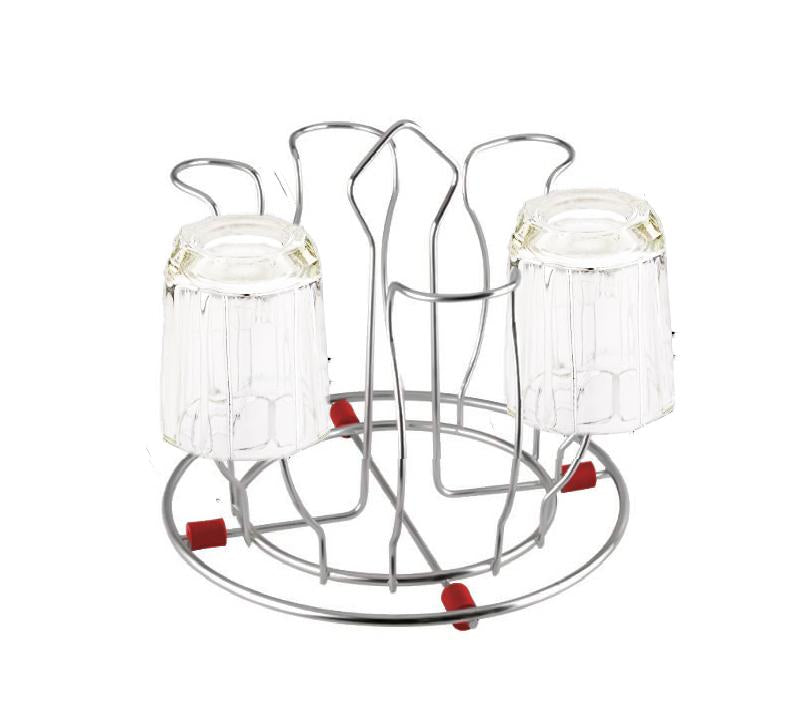 Stainless Steel Stemware Rack - Wall Mount Glass Holder for Kitchen & Bar - Happy Price - Image 3