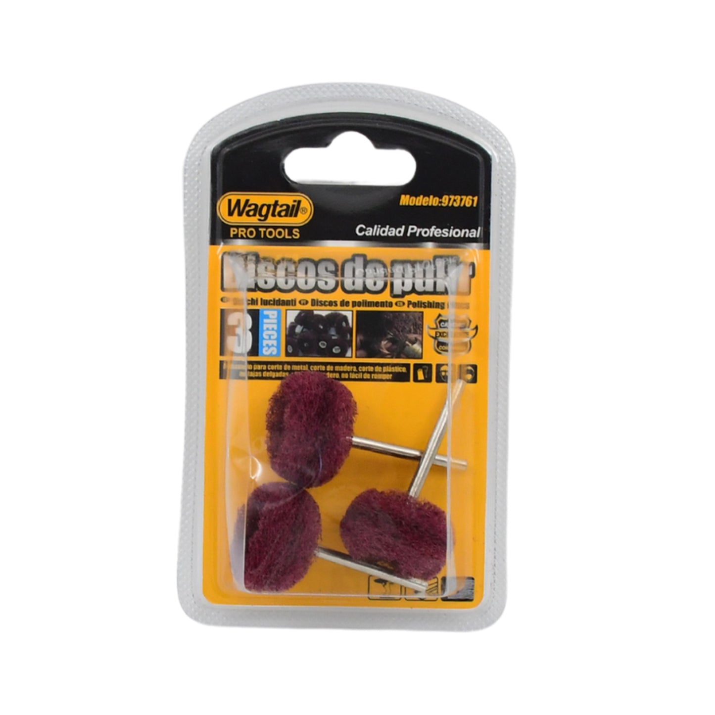 Abrasive Buffing Polishing Wheel Set (3 Pcs) - Happy Price - Image 5